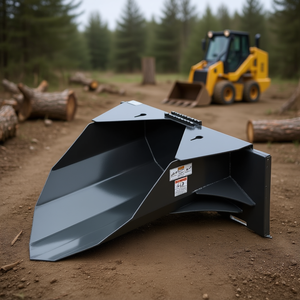 Cuchara para árboles de 42 pulgadas con capacidad de 1500 lb, boca de 30 pulgadas y borde de corte de alta abrasión para cargadoras compactas - Product Image 2