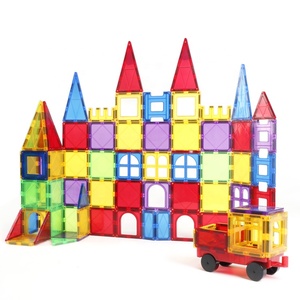MAGPLAYER magnetici mattoncini fai da te giocattoli educativi <span class=keywords><strong>100</strong></span> pz Set tessere magnetiche per bambini - Product Image 2
