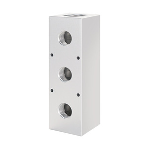 Distribuidor de Fluidos Cuadrado de Aluminio NGS 50x50 con Orificio de 1 Pulgada, Placa de Circuito de Aire Industrial Anticorrosión - Product Image 2