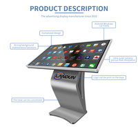 Personnalisation 32 pouces Android mural écran tactile infrarouge affichage publicitaire interactif Horizontal tablettes Android