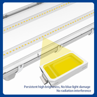 Projecteur Industriel Haute Luminosité en Acier Inoxydable avec Clips, Réglage Puissance/CCT, Étanchéité IP66, SMD2835 pour CRI>80, Faisceau 60/90/120°