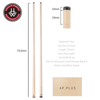 COMMENT Cue Billard Arbre AP PLUS Arbre Abalone Shell Mosaïque Incrustation Anneau 13.1mm M Pointe 73.5cm 3/8*8 Joint Simple Cue Arbre