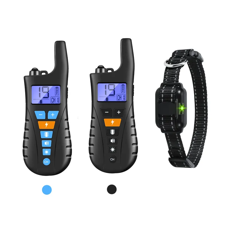 880Yards Fernbedienung Smart Dog No Bark Collar Heiß verkaufter Hund Electronic Slave Shock Trainings halsband für 3 D.