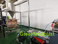Machine d'extrusion Greenlandplast recycler les bouteilles de lait PEHD rebroyées en granulés de déchets plastiques machine de granulation