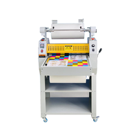 Laminateur à chauffage infrarouge WD-350T |   Largeur 350 mm, vitesse 0-5 m/min, moteur 80 kW, compatible A3/A4/A5/A6