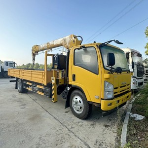 รถเครนติดรถบรรทุกอีซูซุจีน 4-6 ตัน 4x2 รถเครนขนาดเล็ก 5 ตัน สำหรับขาย - Product Image 6
