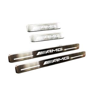 Desain baru aksesoris eksterior mobil W464 ambang pintu mobil Untuk Benz G Kelas dengan LED Logo AMG - Product Image 1