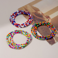 Bracelet de perles de rocaille en couches bohème femmes mode perles de cristal de verre multicouches Bracelets de créateur bijoux pour cadeau
