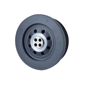 Poulie de courroie trapézoïdale pour vilebrequin BMW E46, alésage 50 mm, 3 rainures, en acier, pièces de réparation de machines - Product Image 1