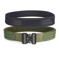Ceinture en nylon, lot de 3, plusieurs couleurs, cinturon tactico molle, ceinture tactique pour outils, ceinture de taille