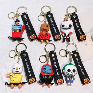 Oferta de Halloween: Llavero de Sam, el personaje de Halloween, con la frase '<span class=keywords><strong>Don</strong></span>'t Hug Me, I'm Scared', colgante de figura - Product Image 4