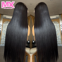 Pelucas de Cabello Humano Liso Natural de 30, 38 y 40 Pulgadas, Pre-Desenredadas con Baby Hair, Encaje Frontal HD, Sin Pegamento, al por Mayor para Mujeres Negras