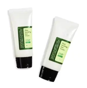 100% Original Korea Brand Skincare Supplier Cos Suncrean Aloe Vera rx Soothing Sun Cream SPF50 PA+++ 50ml