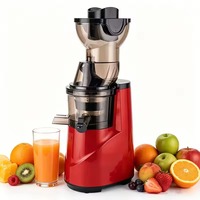Extracteur de jus électrique multifonctionnel commercial et domestique à mastication, boîtier en plastique, 1000W, capacité 500mL, éjection automatique de la pulpe