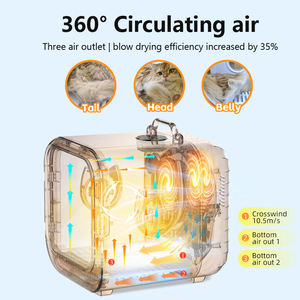 Cabina Secadora de Mascotas de Lujo de 63L, Gran Espacio, Moderna, Ecológica, Antibacteriana, con Sistema de Aire Fresco, Personalizada para Perros y Gatos, Venta al Por Mayor - Product Image 3