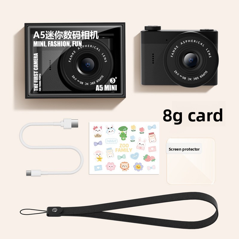 สุภาพบุรุษ สีดำ + ไม่มีบัตร + สติกเกอร์ + สายคล้องคอ + ch