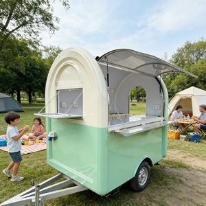 Custom Internal Circuit Food Cart Safety Protection Concession <b>Trailer</b> for Commercial Use - Product Image 1