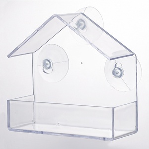 Özelleştirmek akrilik kuş kafesi ev dekorasyon yetiştiriciliği Pet kuş kafesi papağan dekoratif özel boyutta Logo akrilik kuş kafesi - Product Image 2