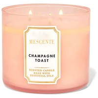 Bougie en cire de soja naturelle parfumée à 3 mèches faite à la main Mescente, cadeau, bougies aromathérapeutiques à étiquette privée