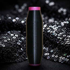 Fil monofilament en nylon noir de 0,15 mm <span class=keywords><strong>pour</strong></span> la couture et la broderie de <span class=keywords><strong>perles</strong></span>, ultra-fin, invisible sur tissu foncé, haute résistance - Product Image 5