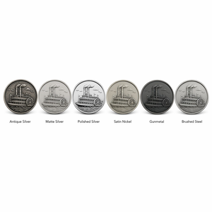 Pièce de monnaie commémorative personnalisée Steam Ferry Heritage Challenge Coin en alliage de zinc avec relief 3D, souvenir métallique avec boîte de luxe, sans MOQ, vente en gros - Product Image 5