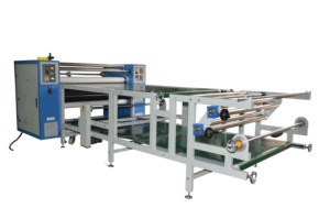 Tốc độ cao may in kỹ thuật số phẳng sắt phẳng thể thao mảnh dầu con lăn quay Máy truyền nhiệt cho khu vực 190cm - Product Image 2
