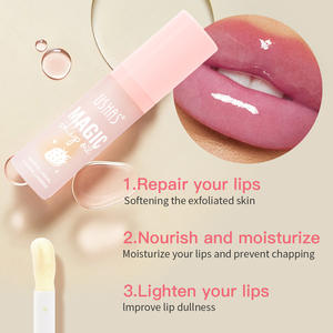 2025 new arrival Long-lasting Fruit Fresh Brightening and Moisturizing <b>Lip</b> <b>Oil</b> - Product Image 2