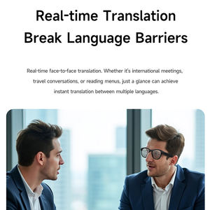 การปรับแต่ง GPS และแผนที่อัจฉริยะ ระบบนำทางด้วยเสียง แว่นตาสำหรับการเดินทาง ChatGPT รองรับการแปลภาษาหลายภาษา โทรศัพท์วิดีโอพร้อมการแปลภาษา - Product Image 3