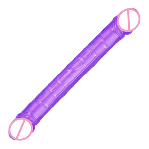12.4 "Zachte Gelei Dildo 'S Dubbelzijdige Dildo Lange Realistische Dildo 'S Lesbische Vaginale Anale Sex Plug Speelgoed Voor Vrouwen Masturbators - Product Image 5