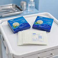 Gaze médicale en paraffine 100% coton non adhérente, pansement certifié CE pour les brûlures, les greffe cutanées et les soins des plaies