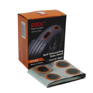 Parches económicos de caucho natural para neumáticos de scooter, bicicleta y coche, caja de 96 unidades - Product Image 1