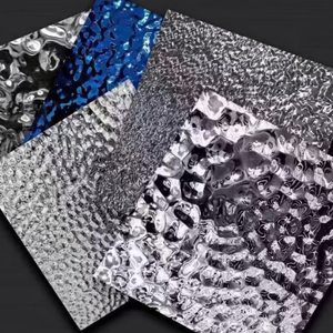 Placa de acero inoxidable con ondulación de agua de fábrica Foshan 2025, placa embellecedora de acero inoxidable, placas de acero inoxidable 304 - Product Image 4