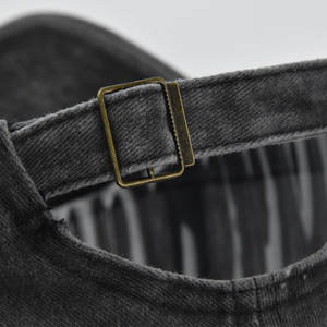 Vente en gros Casquette de sport d'extérieur brodée de haute qualité Casquette de baseball personnalisée en coton vierge uni pour hommes et femmes - Product Image 3