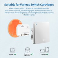 Module WiFi intelligent avec boîtier PC ignifuge pour commande vocale et programmation pour la rénovation de la maison