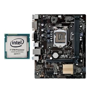 Placa Base <span class=keywords><strong>ASUS</strong></span> H81M-K/F PLUS Compatible con Procesadores de 4.ª Generación <span class=keywords><strong>I3</strong></span>-4130/i5-4590/i7-4790/E3-1230V3, Kit DDR3, Socket LGA1150, Doble SATA, para Escritorio - Product Image 5