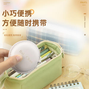 สายวัดตัวแบบพกพาขนาดเล็ก ทำจากหนังนิ่ม สำหรับวัดรอบอก รอบเอว รอบสะโพก ระบบมิลลิเมตร - Product Image 2