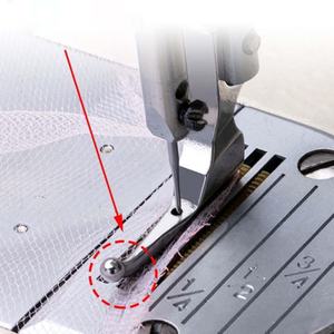 Prensatelas con cremallera para máquina de coser industrial de 1 aguja, accesorios de costura de acero, herramientas de prensatelas - Product Image 4
