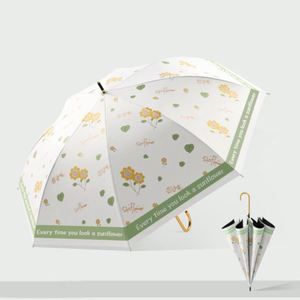 Small Folding Travel Umbrella Compact Sun and Rain <b>Waterproof</b> Uv-Resistant Lightweight Portable Parasol for Women Girls Kids - Product Image 1