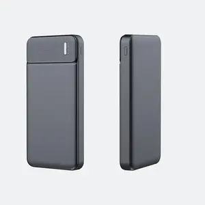 พาวเวอร์แบงก์เครื่องชาร์จแบบพกพาขนาดเล็กความจุ5000MAh ชุดแบตเตอรี่ภายนอกพอร์ตเอาต์พุตคู่ Power Bank สำหรับ iPhone iPad Samsung