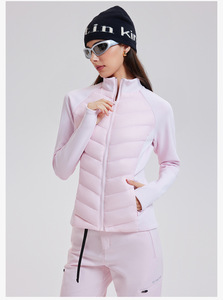 Customized <strong>Women's</strong> Casual Winter Down Jacket Goose Down Stand Collar <strong>Lightweight</strong> Puffer <strong>Coat</strong> Plus Size <strong>S</strong>-4XL - Product Image 3