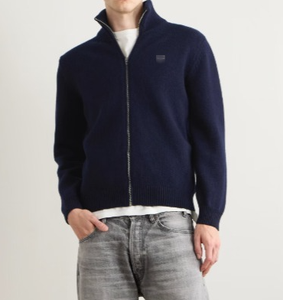 <span class=keywords><strong>Cardigan</strong></span> con <span class=keywords><strong>cerniera</strong></span> in maglia su misura per uomo in autunno e in inverno, tinta unita, cappotto di lana semplice ed elegante - Product Image 3