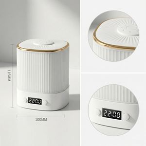 <b>Smart</b> Night <b>Light</b> With Time Display USB Led Warm White Color Changing For Bedroom Study Desk Use - Product Image 3