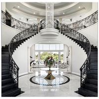 Balustrade en fer forgé en fonte traditionnelle, main courante pour escalier de maison, balcon, marque Yongheng, garantie 5 ans, modèle YH-LT-0001
