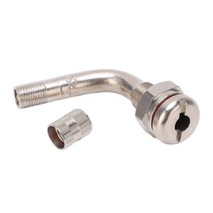 Valve Tr543e pour bus et minibus, noyau de valve sans chambre à air en cuivre pur, moyeu en alliage d'aluminium, pièce de rechange pour pneu plein - Product Image 1