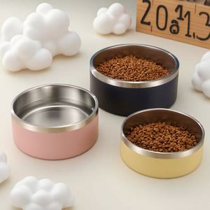 Gamelle pour animaux de compagnie en acier inoxydable anti-corrosion de qualité export, 32 oz, en métal épais, approvisionnement en gros pour les magasins de détail d'animaux de compagnie et les cliniques vétérinaires à l'étranger - Product Image 3