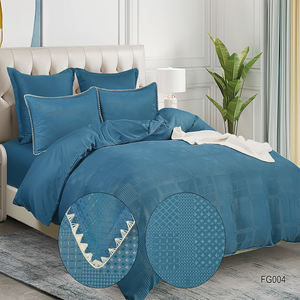 Copripiumino Boho Queen con Ricami Shabby Chic, Set di Biancheria da Letto con Fiori Intagliati, Copripiumino Trapuntato Queen per Tutte le Stagioni - Product Image 4