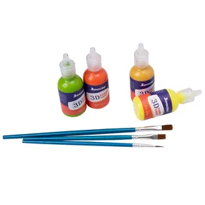  Bulk Buy- Puffy Paint 24 Pack Premium Quality Nontoxic 3D Paint  Set. Safe for Kids, Great for School Projects, Permanent on Fabric, Canvas,  Wood, Glass, and More Craft Surfaces