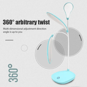 USB có thể sạc lại linh hoạt mắt-chăm sóc LED Đèn cảm ứng văn phòng bàn Đèn sân khấu đọc sách di động đèn bàn - Product Image 4