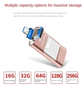 Ổ <span class=keywords><strong>USB</strong></span> 2.0 đa năng 3 trong 1 tùy chỉnh, dung lượng 4-64GB, bảo hành <span class=keywords><strong>5</strong></span> năm, chất liệu kim loại, dùng cho <span class=keywords><strong>iPhone</strong></span>, Android, Type-C, PC, có sẵn trong kho - Product Image 5