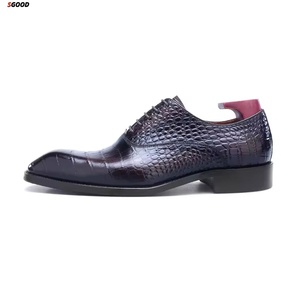 Mocasines Oxford de Cuero Genuino para Hombre, con Punta de Acero, Plataforma, Antideslizantes, Transpirables, con Amortiguación de Aire, Zapatos de Boda - Product Image 2
